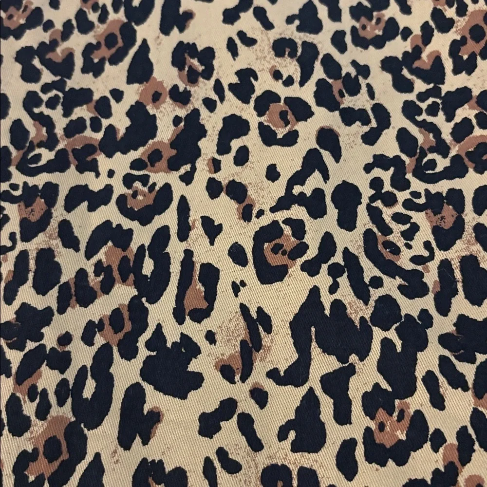 New J. Crew Leopard Sheath Dress Midi Size 2 NWT